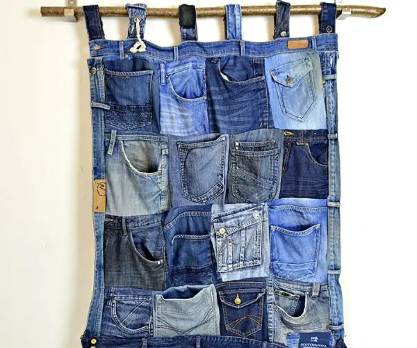 Denim Pocket Organiser