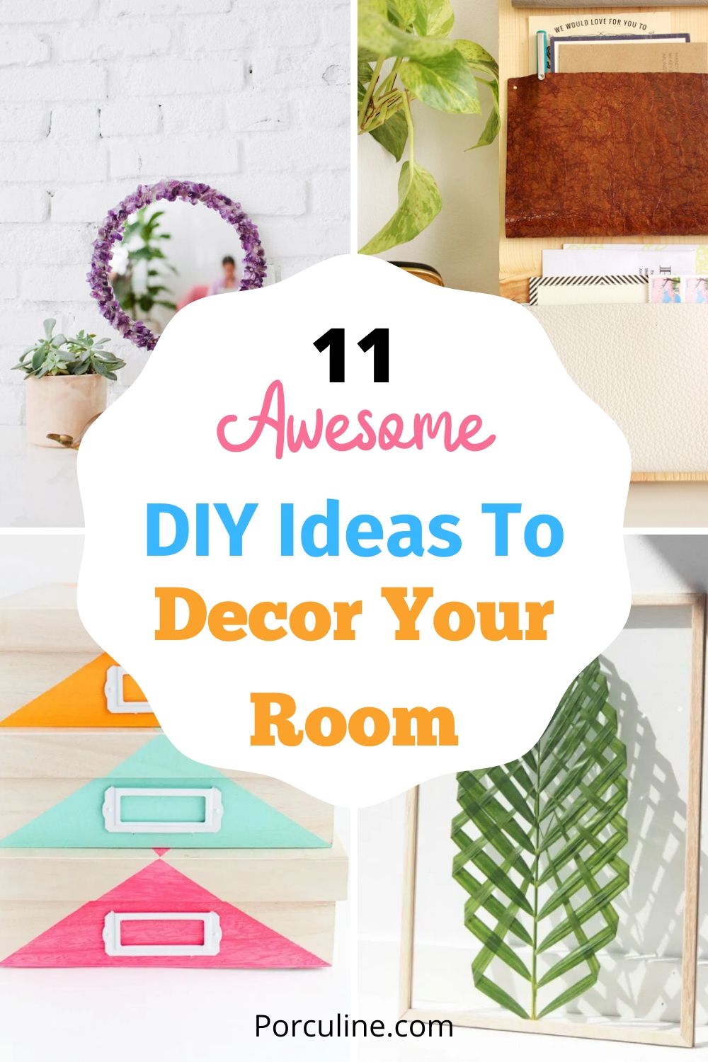 11 Awesome DIY Room Decor Ideas Pinterest Post
