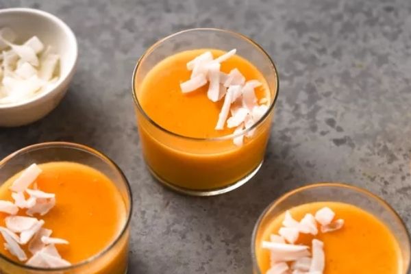 Dairy-Free Mango Pudding