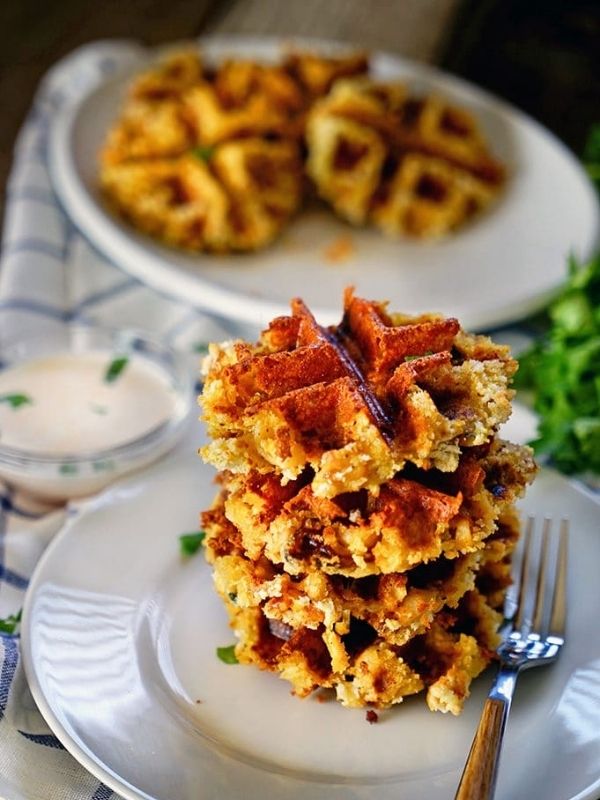 Mac and Cheese Waffles Image