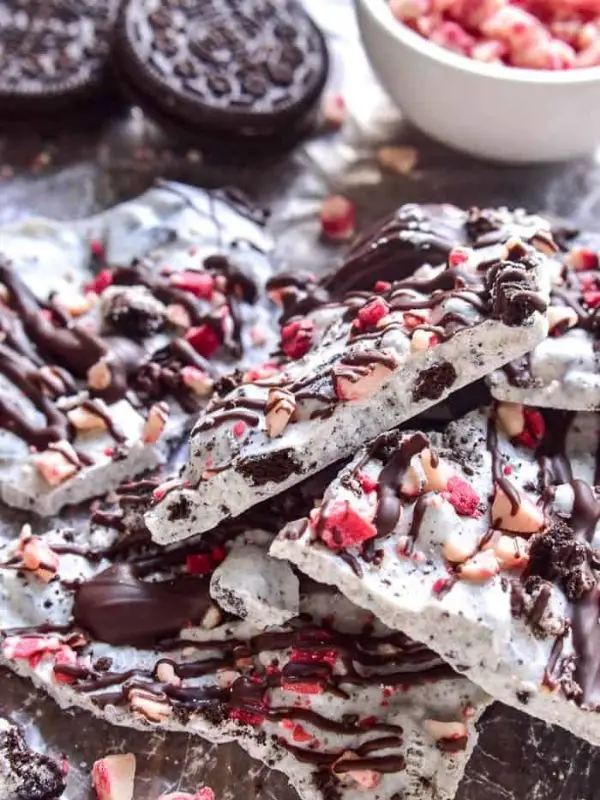 Oreo Peppermint Bark