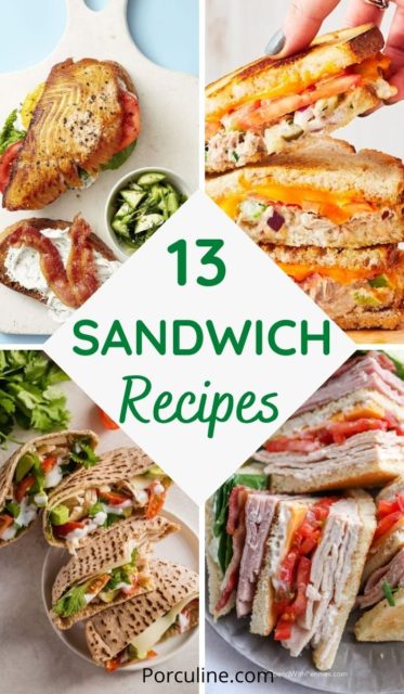 13 Delicious Sandwich Recipes You can Make at Home - Porculine