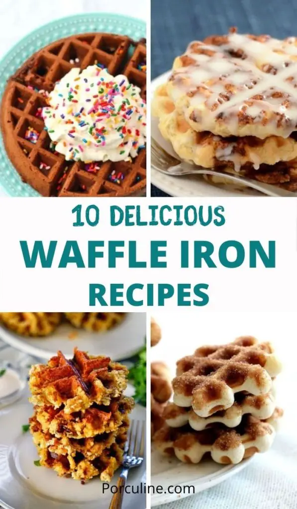10 Crazy Waffle Iron Recipes You Need To Try - Porculine