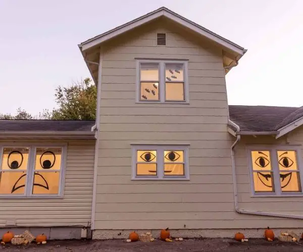 Halloween Window Decor