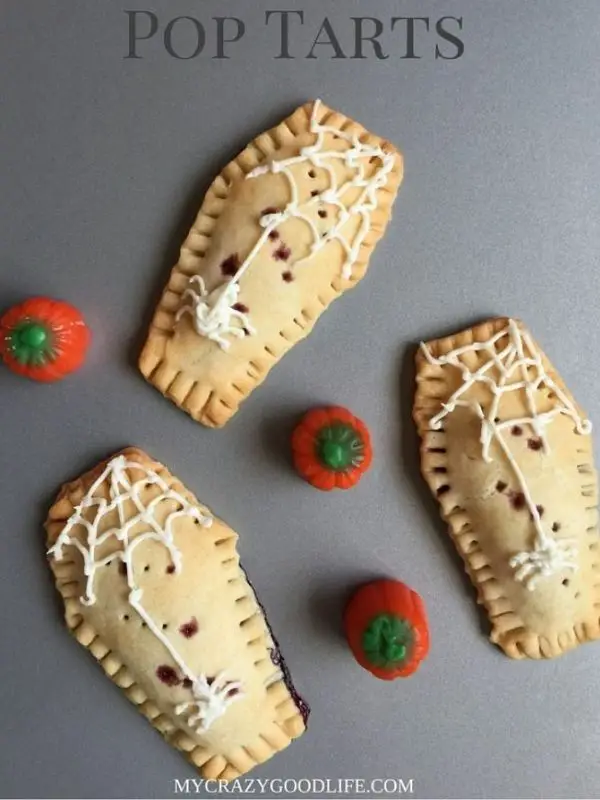 Coffin Shaped Homemade Pop Tarts