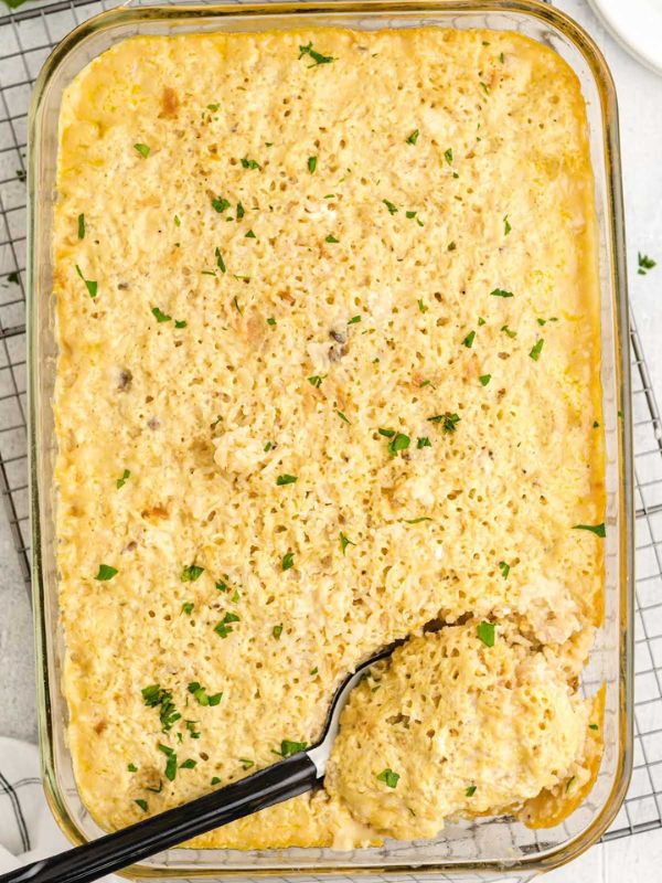 Chicken and Rice Casserole with Cream of Chicken Soup