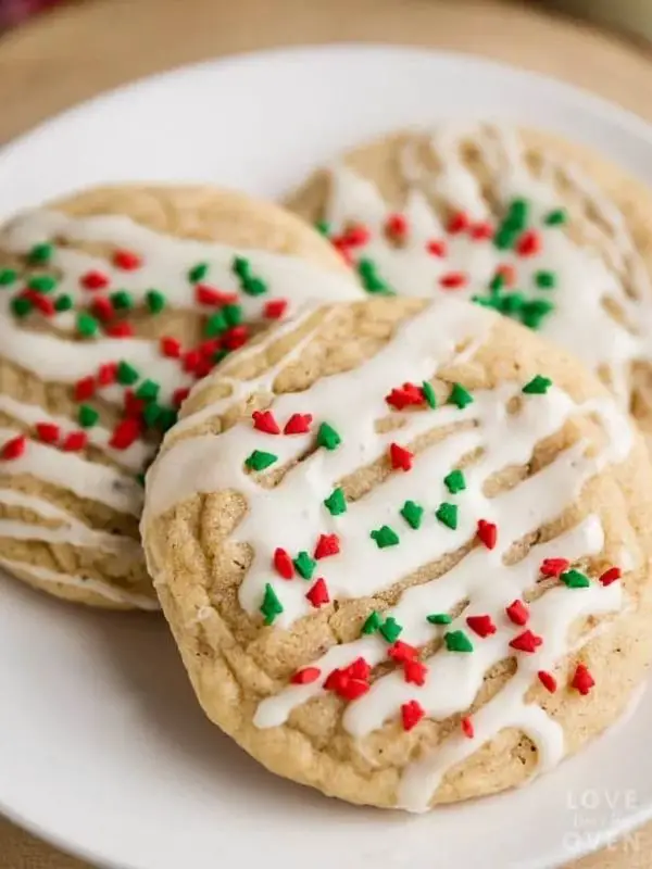 Eggnog Cookies