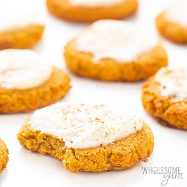 Low Carb Keto Pumpkin Cookies