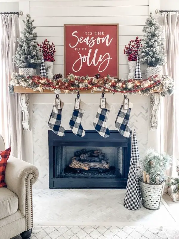 Mantel Christmas Decor