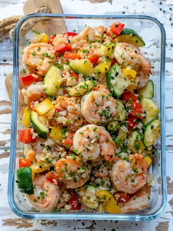 Shrimp Cauliflower Fried Rice