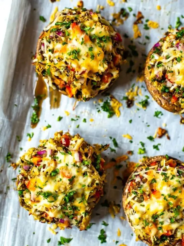 Stuffed Portobello Mushrooms