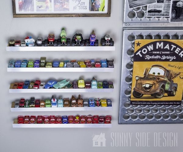 DIY Car Display Shelves