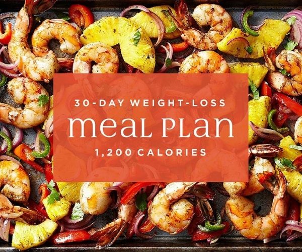 Weight Loss Meal Plan 1200 Calories