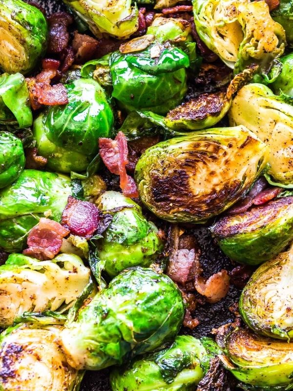 Keto Brussels Sprouts and Bacon