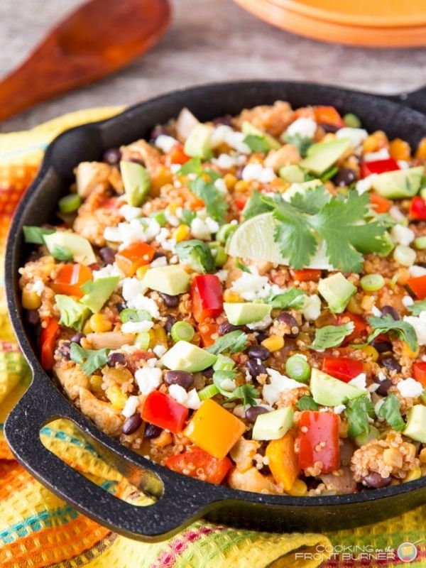 Mexican Quinoa Skillet Dinner