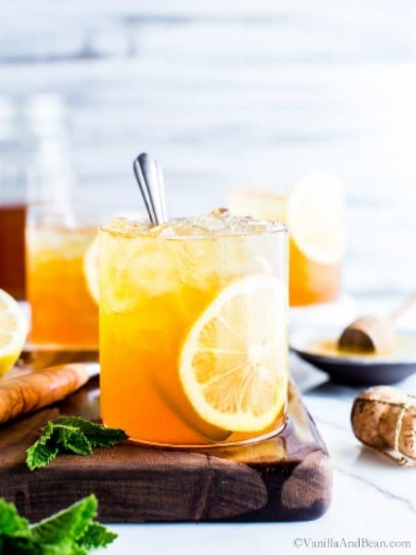 Sweet Tea Prosecco Cocktails