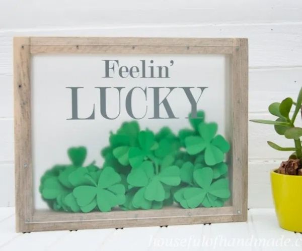 St. Patrick's Day Shadow Box