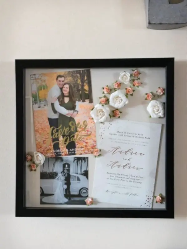 Engagement Shadow Box: Preserving the Cherished Moment of Your Engagement