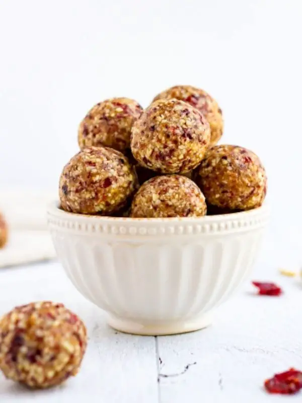 Cranberry Energy Balls