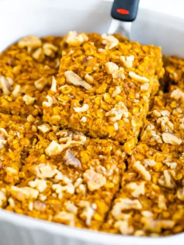 Pumpkin Baked Oatmeal