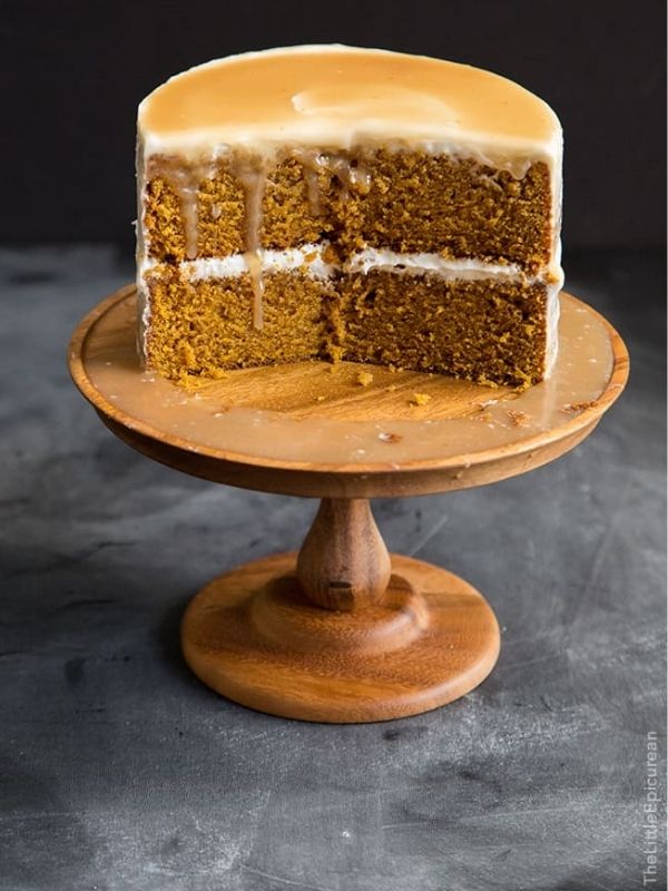 Butterscotch Pumpkin Cake