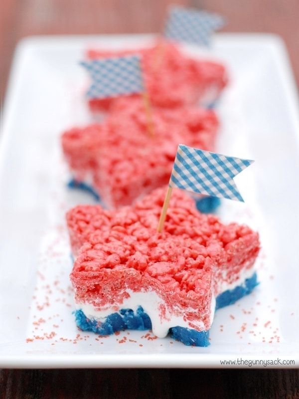 Red White and Blue Bars