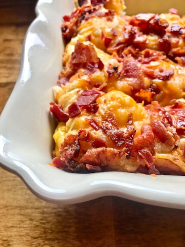 Bacon, Egg, and Cheese Biscuit Bake Image