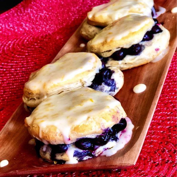 Blueberry Lemon Breakfast Biscuits Image