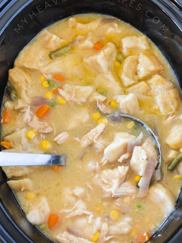 Crockpot Chicken and Dumpling with Grands Biscuits Image