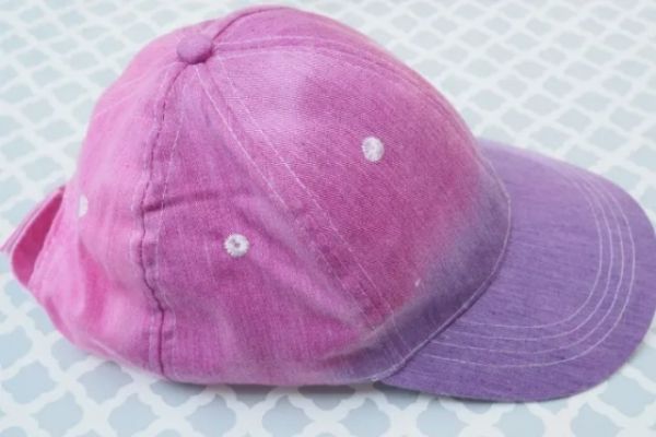 Ombré Tie-Dye Baseball Cap