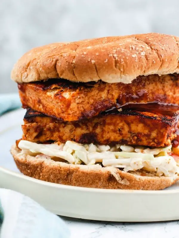 BBQ Tofu Sandwich