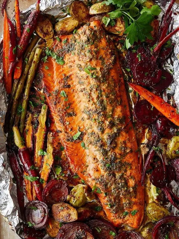 Baked Honey Lemon Steelhead Trout