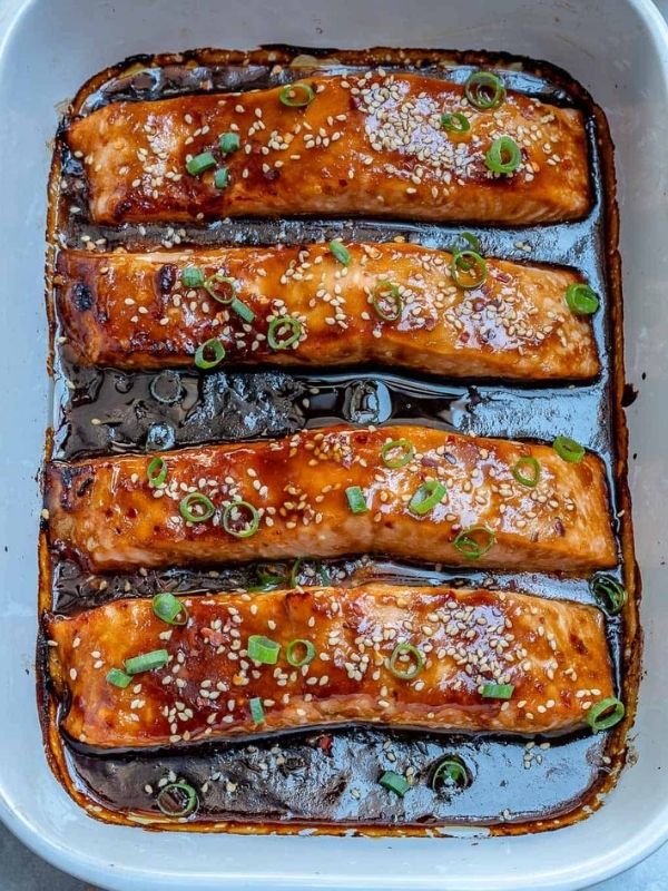 Baked Teriyaki Salmon