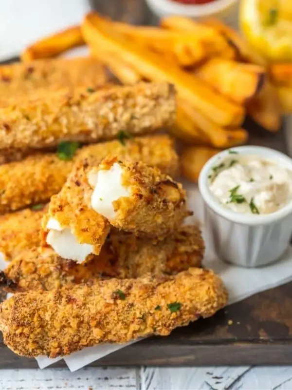 Crispy Oven Baked Fish Sticks