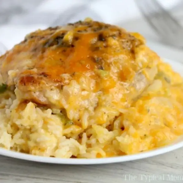 Crockpot Cheesy Chicken and Rice