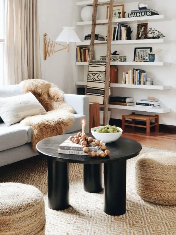 DIY Column Coffee Table