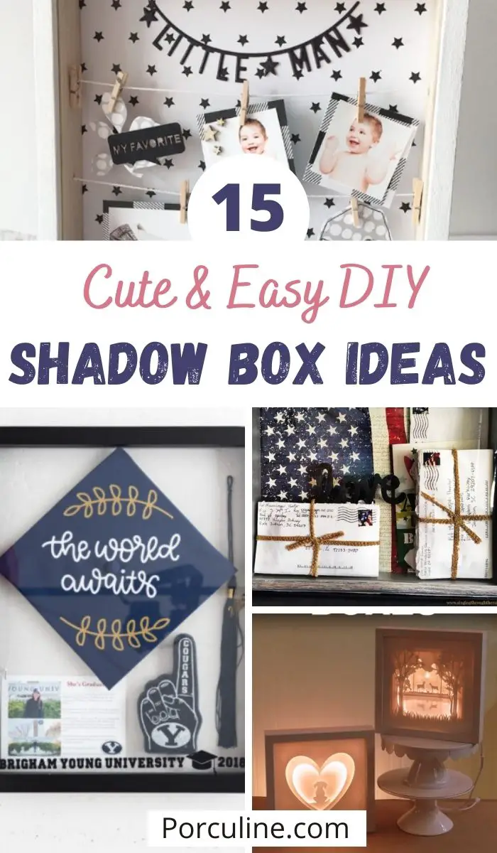 15 Insanely Easy DIY Shadow Box Ideas You Can Copy - Porculine