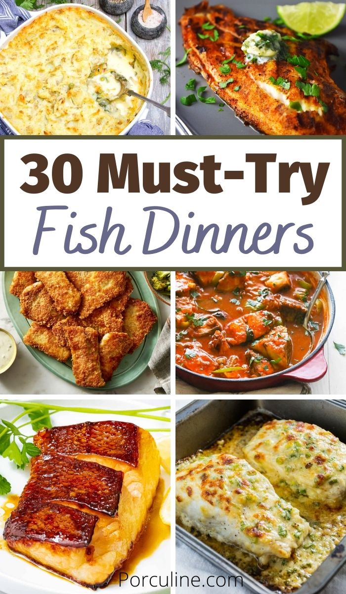 30 Super Simple Fish Dinner Recipes Ready in No Time - Porculine