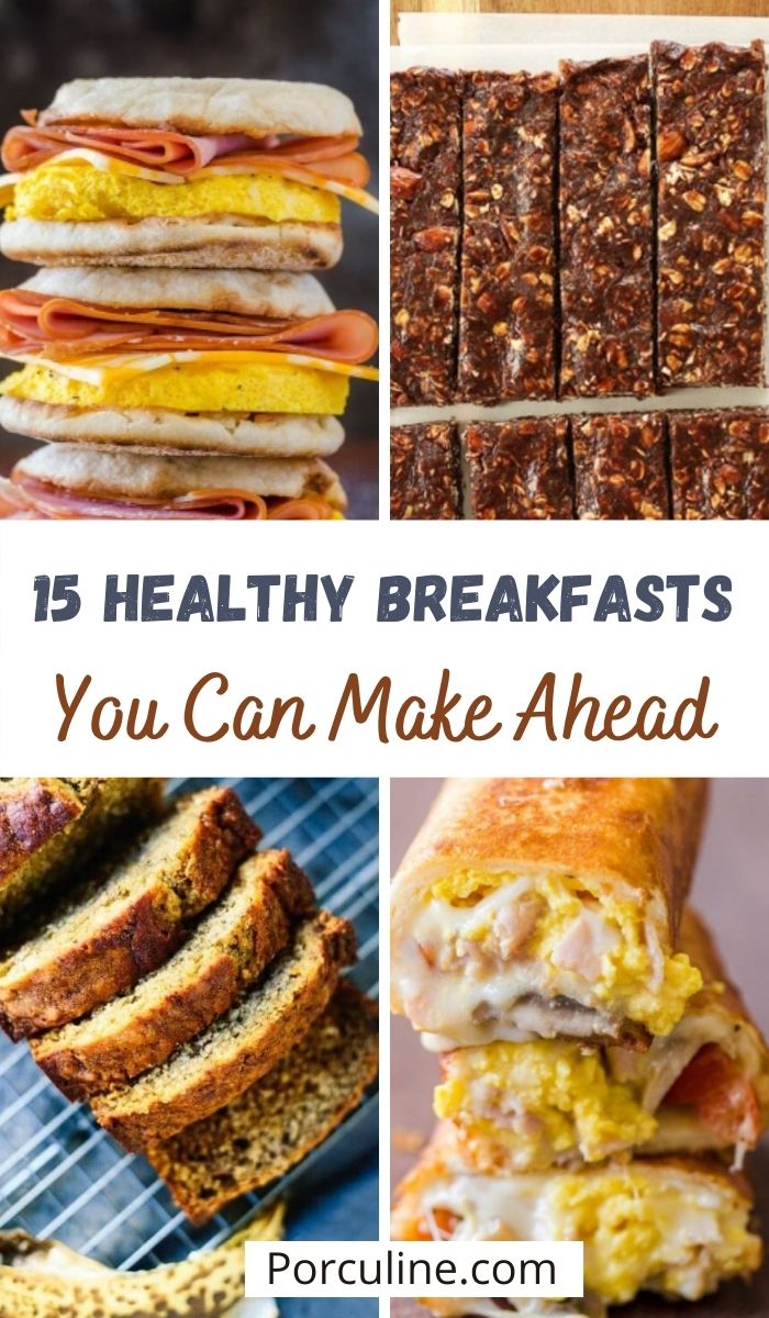 15 Healthy Freezer-Friendly Breakfast Ideas - Make Ahead Breakfasts