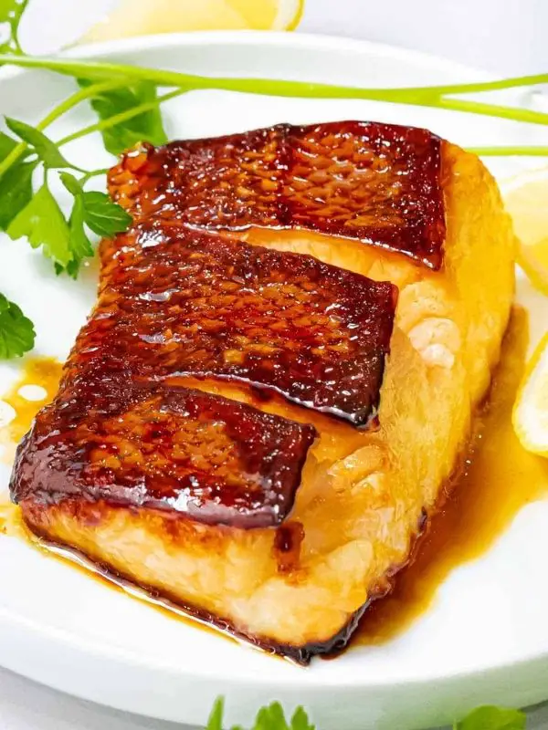 Pan Seared Chilean Sea Bass with Asian Marinade