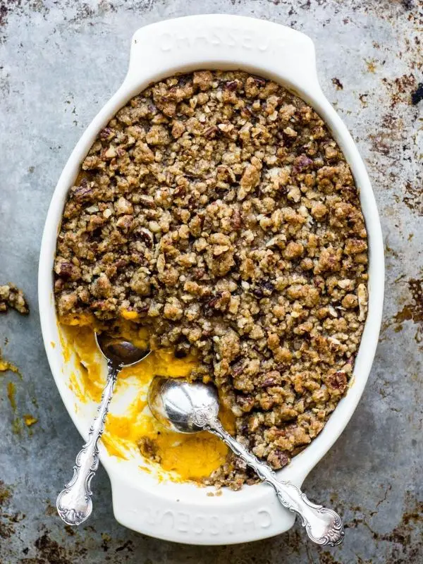 Butter Pecan Pumpkin Souffle