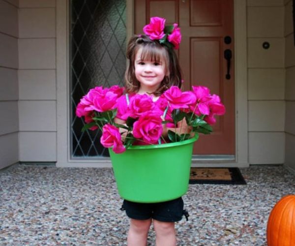 DIY Flower Pot Girl Costume Tutorials
