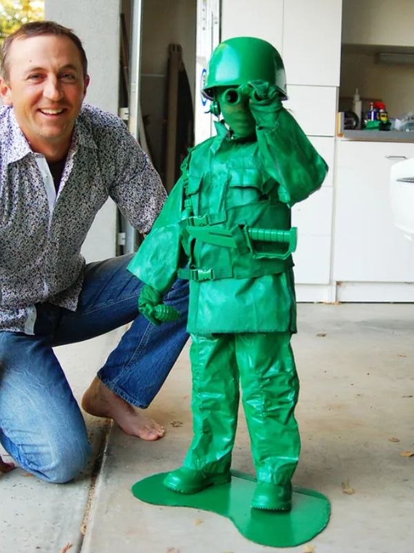 DIY Toy Army Halloween Costume