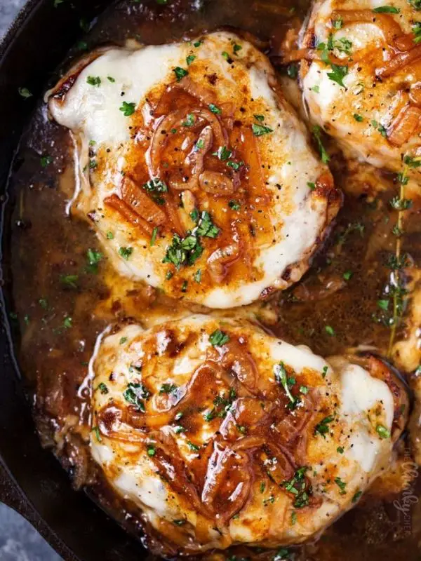 French Onion Pork Chops