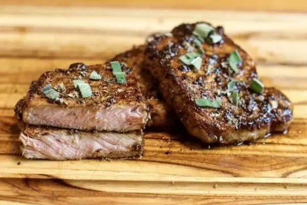 Saus Vide Balsamic and Sage Pork Chops