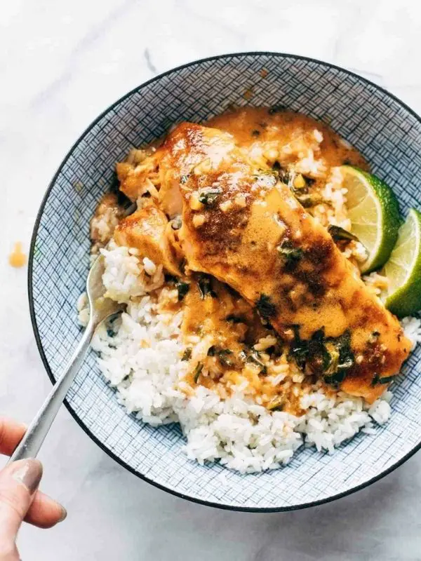 Coconut Curry Salmon