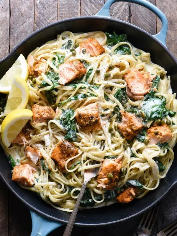 Creamy Salmon Pasta