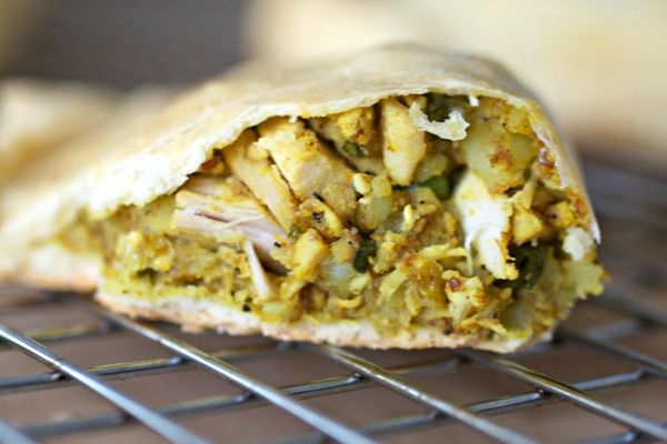 Curried Turkey Hand Pies with Potatoes