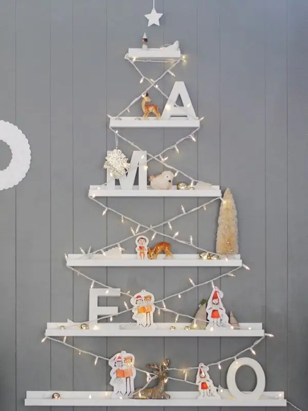 DIY Ikea Ribba Christmas Tree