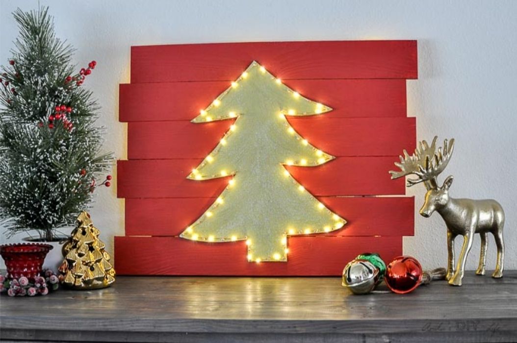 DIY Wall Christmas Tree Ideas